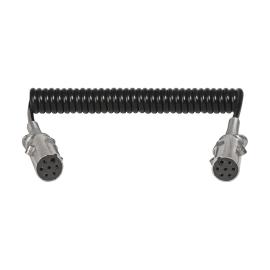 Cordon spiralé 7/24N - 3,5 M Metal